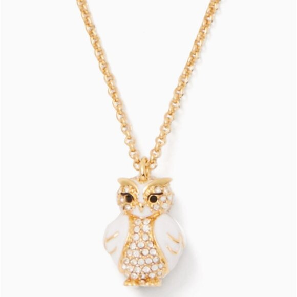 New kate spade Star Bright Owl Necklace - Picture 8 of 8